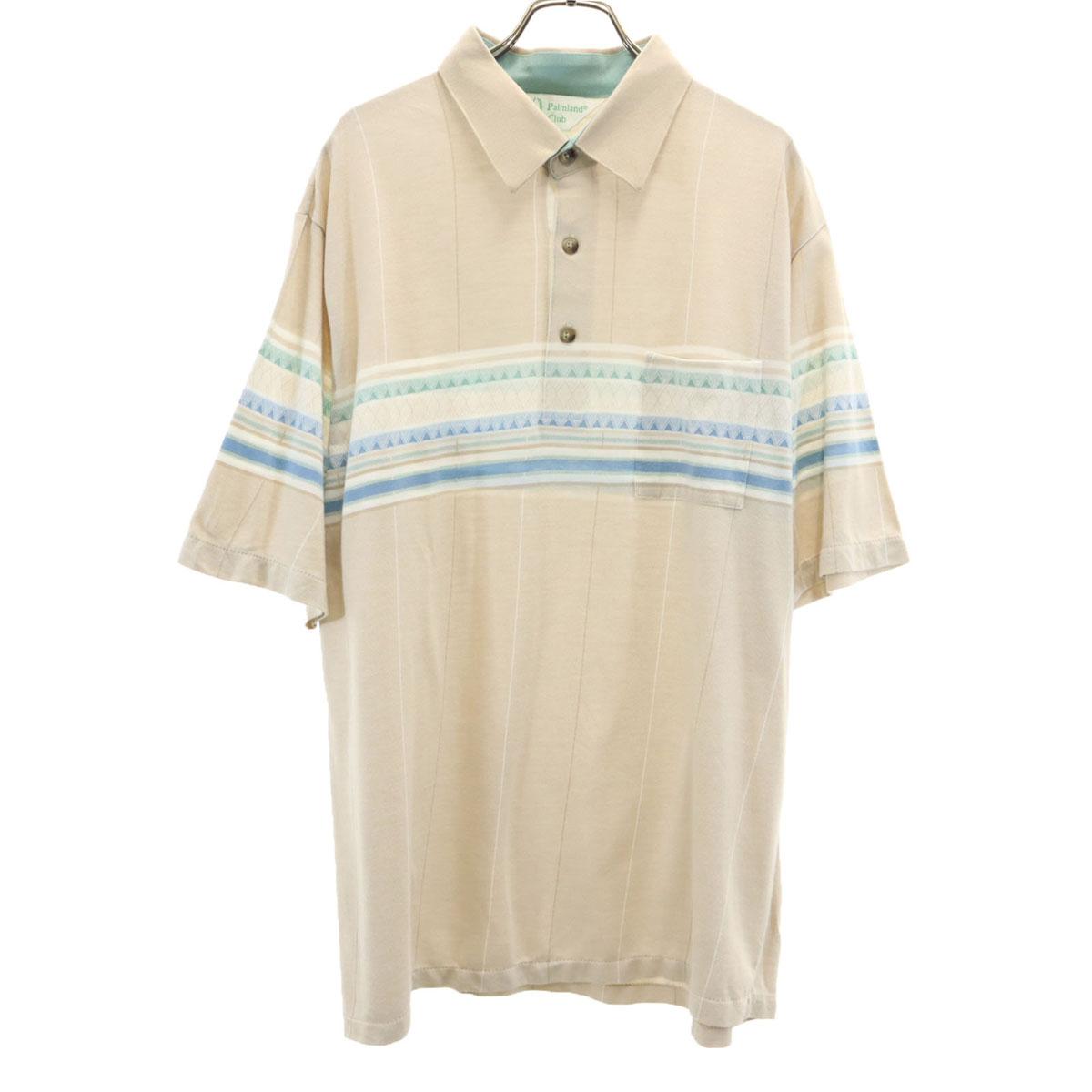 

Рубашка-поло с коротким рукавом для гольфа Palmland Club XL Бежевая Мужская Б/У