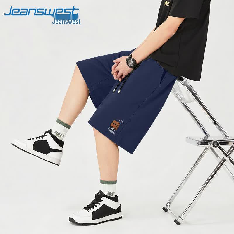 Jeanswest Men s Cotton Cartoon Print Sport Shorts 4XL