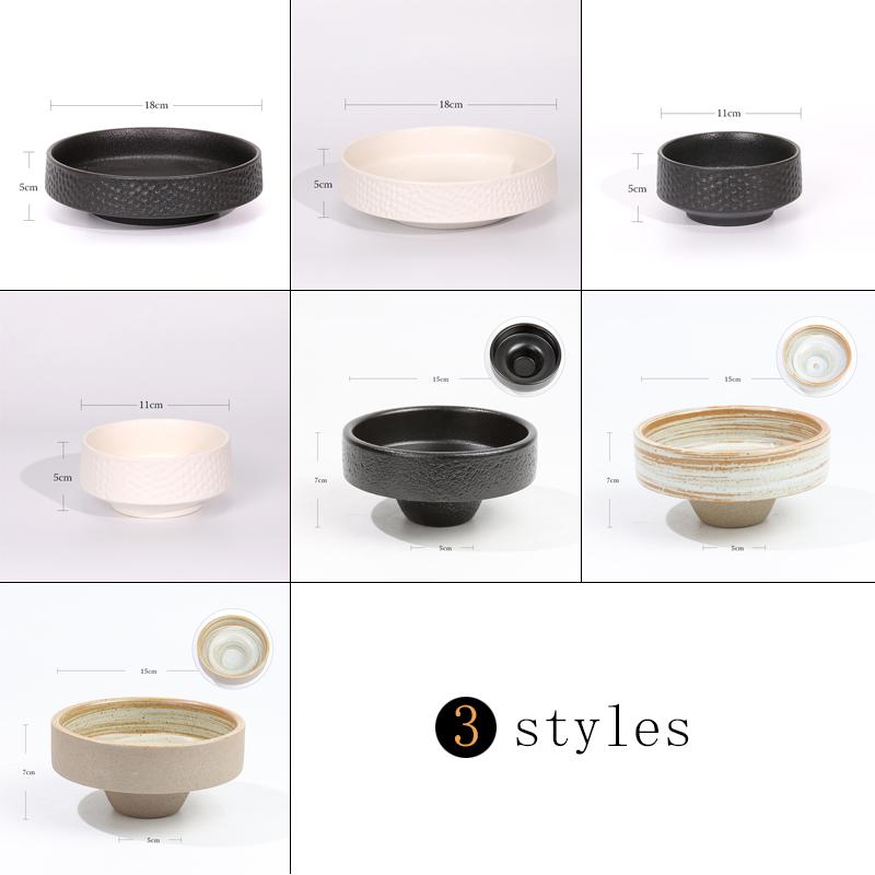 Ikebana-Halter im japanischen Stil, Keramik, Ikebana-Blumenarrangement-Vase, Teezeremonie, Teetisch, Zen-Blumenarrangement-Werkzeug