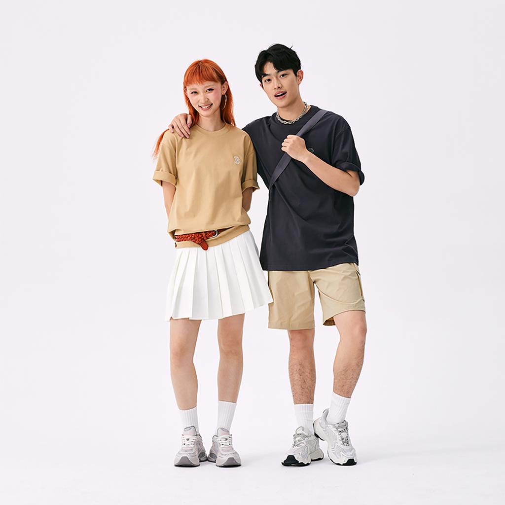 New MLB Boston Red Sox Basic Collection SS25 T Shirt Unisex Charcoal Gray 3ATSB0253-43CGS