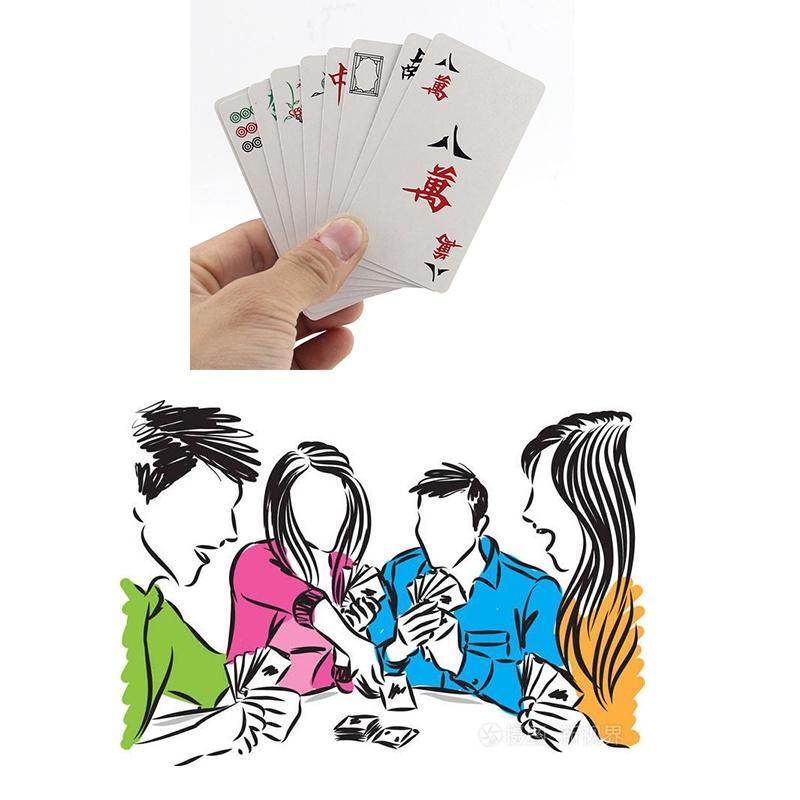 Mini Travel Poker Card Game Set For Casual Entertainment Portable And Convenient