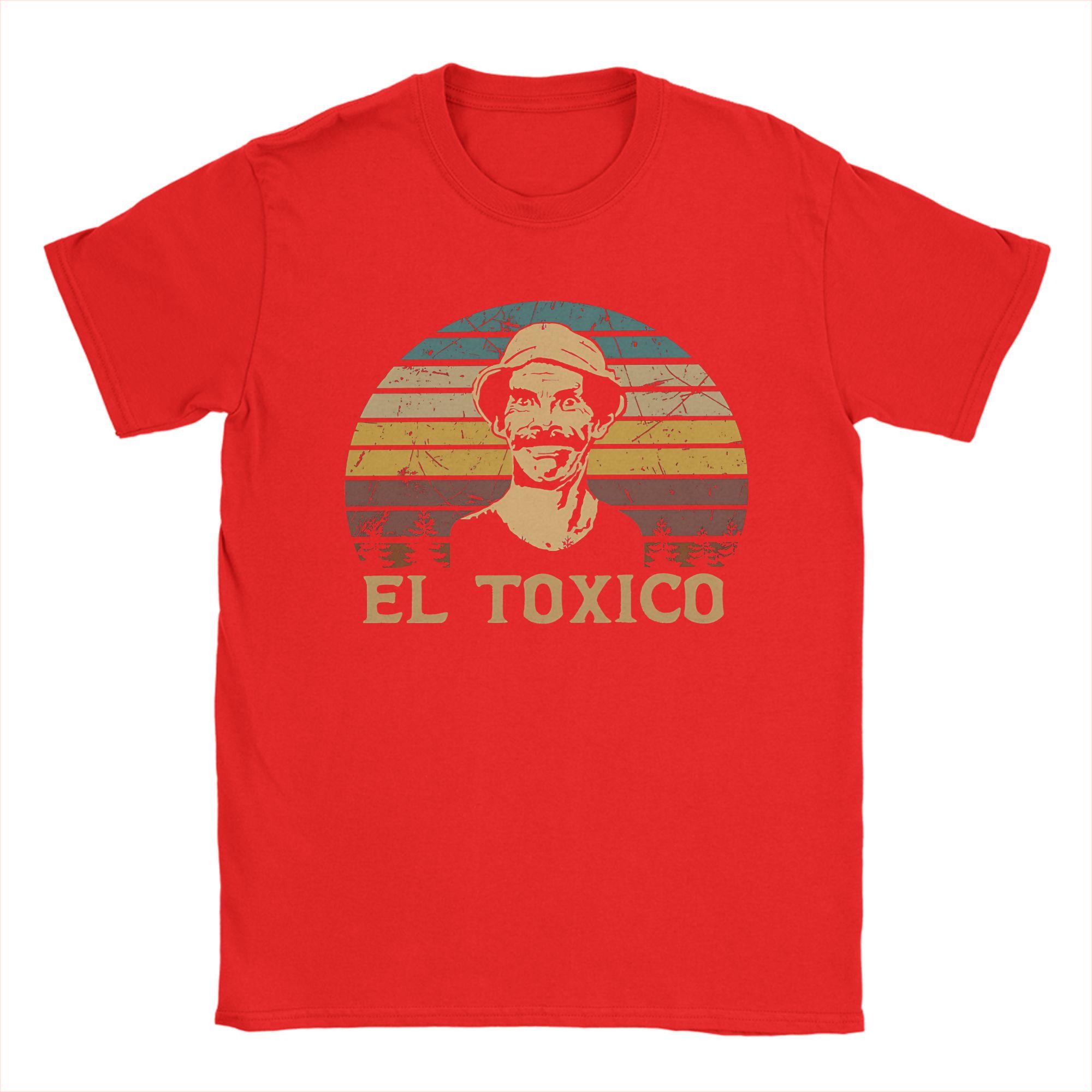 Vintage T Shirt Vintage El Chavo Del Ocho TV Series El Toxico Cotton T Shirts Hip Hop Tshirt for Couple Summer Y2K Tops S