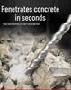 Two-Groove Round Handle & Four-Square Handle Concrete Hammer Drill Bit