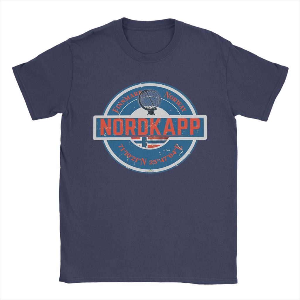 Nordkapp North Cape Norway Pure Cotton T Shirt For Unisex Beach Vintage TShirts ONeck Hip Hop Tee Shirt Oversize Casual Tops