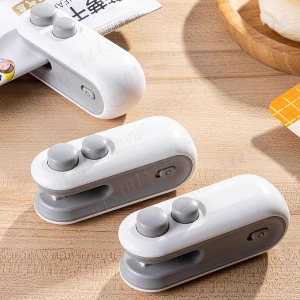 2 In 1 Sealer Cutter Multifunctional Mini Bag Sealer Handheld Heat Vacuum Sealer Handheld Bag Sealing Machine for Plastic Bags