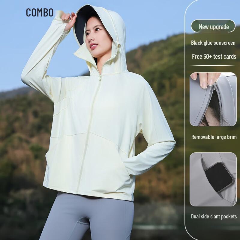 Combo Women's Summer UPF 50+ Sun Protection Jacket