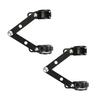 28mm-41mm Fork Black Headlight Mount Bracket Motorcycle Head Lamp Holder Adapter