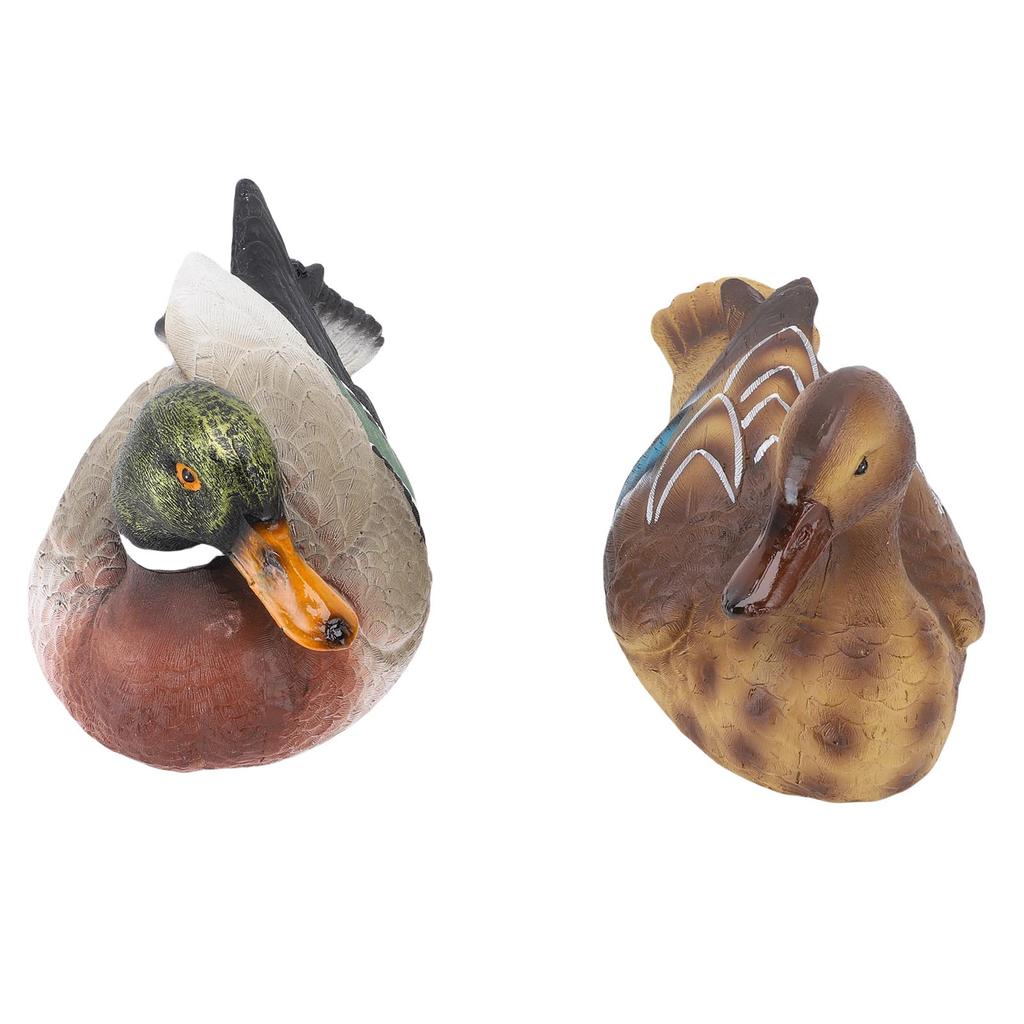 Floating Duck Sculpture Pond Duck Float Ornament Garden Pool Fish Tank Decoration for Outdoor Backyard