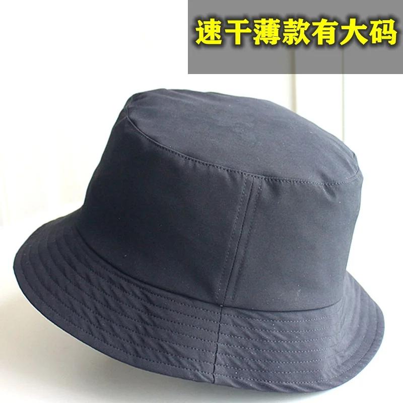 Large Size Women Fishing Hats Big Head Man Summer Sun Hat Two Sides Panama Caps Plus Sizes Bucket Hats 57-59cm 60-62cm 63-64cm
