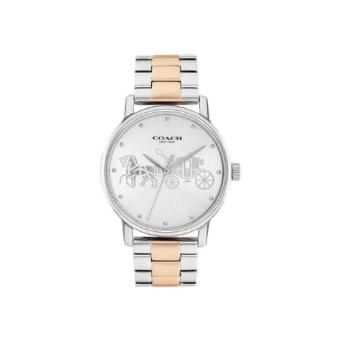 

Coach Grand Watch (Officially Imported) 14503944 Women s Silver