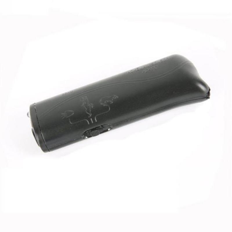 3 In 1 Et Dog Repeller Anti Barking Device Ultrasonic Dog Repeller Stop Bark Control Training Supplies With LED Flashlight