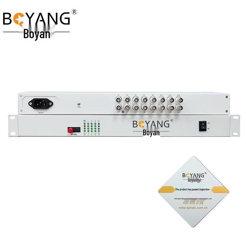Boyang 16-Channel Analog Video Optical Transceiver