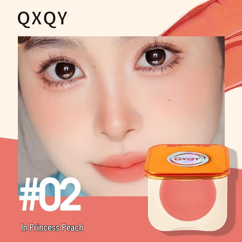 QXQY Hydrating Blush Cream: Japanese-Style, Enhances Complexion, Youthful Glow