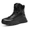 Men High-top Boots Men Outdoor Anti-slip Ankle Boots Comfortable Shoes Men Wear-resistant Thick-soled Casual Hiking Shoes Men