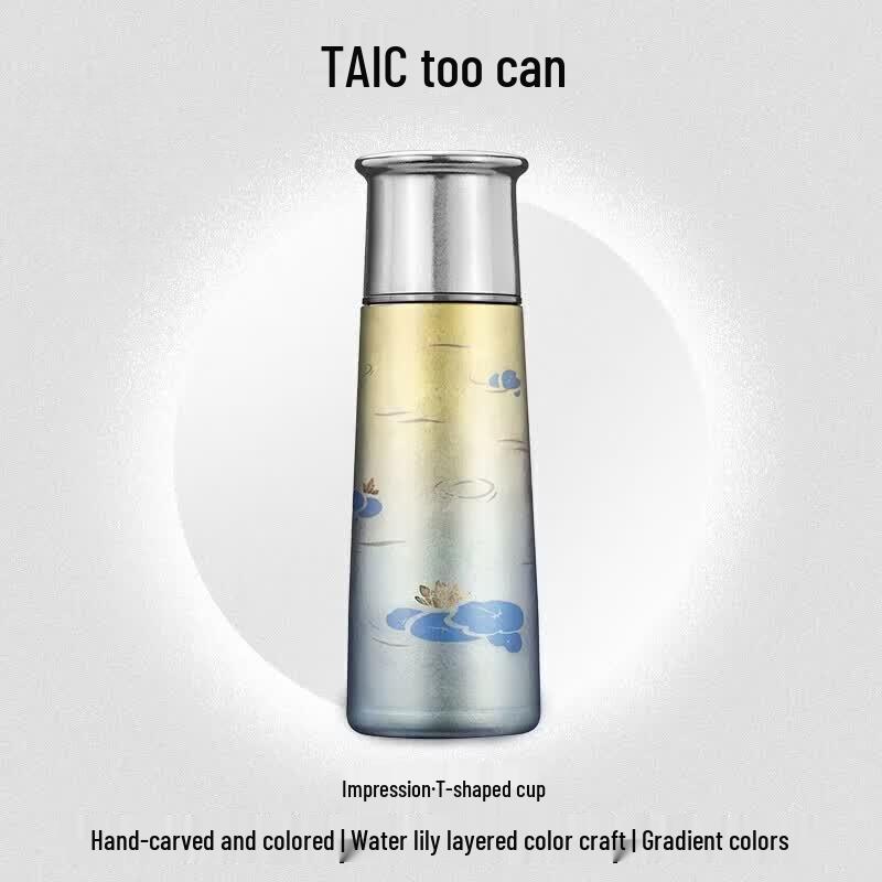 TAIC Pure Titanium Insulated Thermos Mug