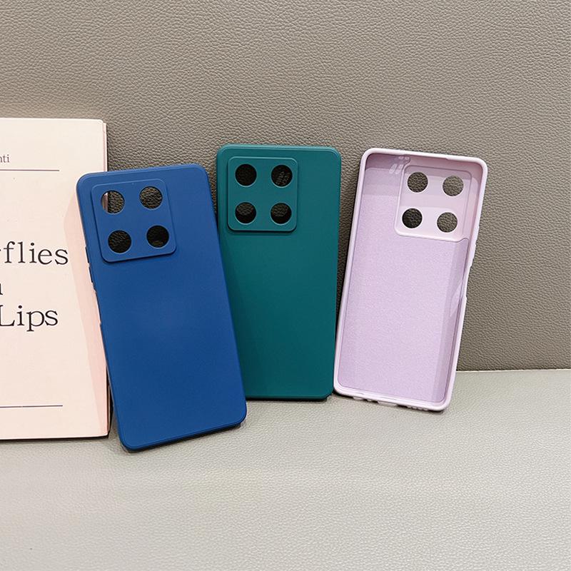 Infinix Cube Liquid Silicone Case for Tecno and Itel Phones