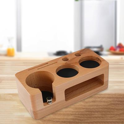 Portafiltros para café expreso, estación de apisonamiento para bar