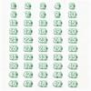 50pcs Reusable Numbered Pencil Toppers Silicone Numbered Pencil Caps  Students Teachers Organization