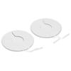 2pcs Breast Electrode Pads for Electric TENS Massager Physiotherapy Machine 11cm  4.3in