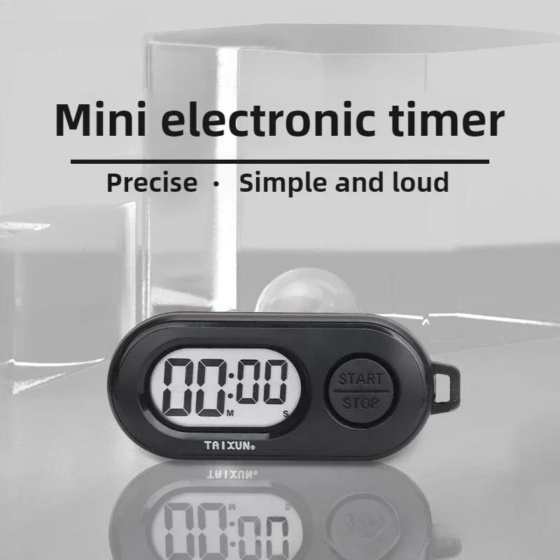 Přenosný mini stoper s LCD displejem na klíčenku - Vhodný pro různé scénáře | Víceúčelový doplněk