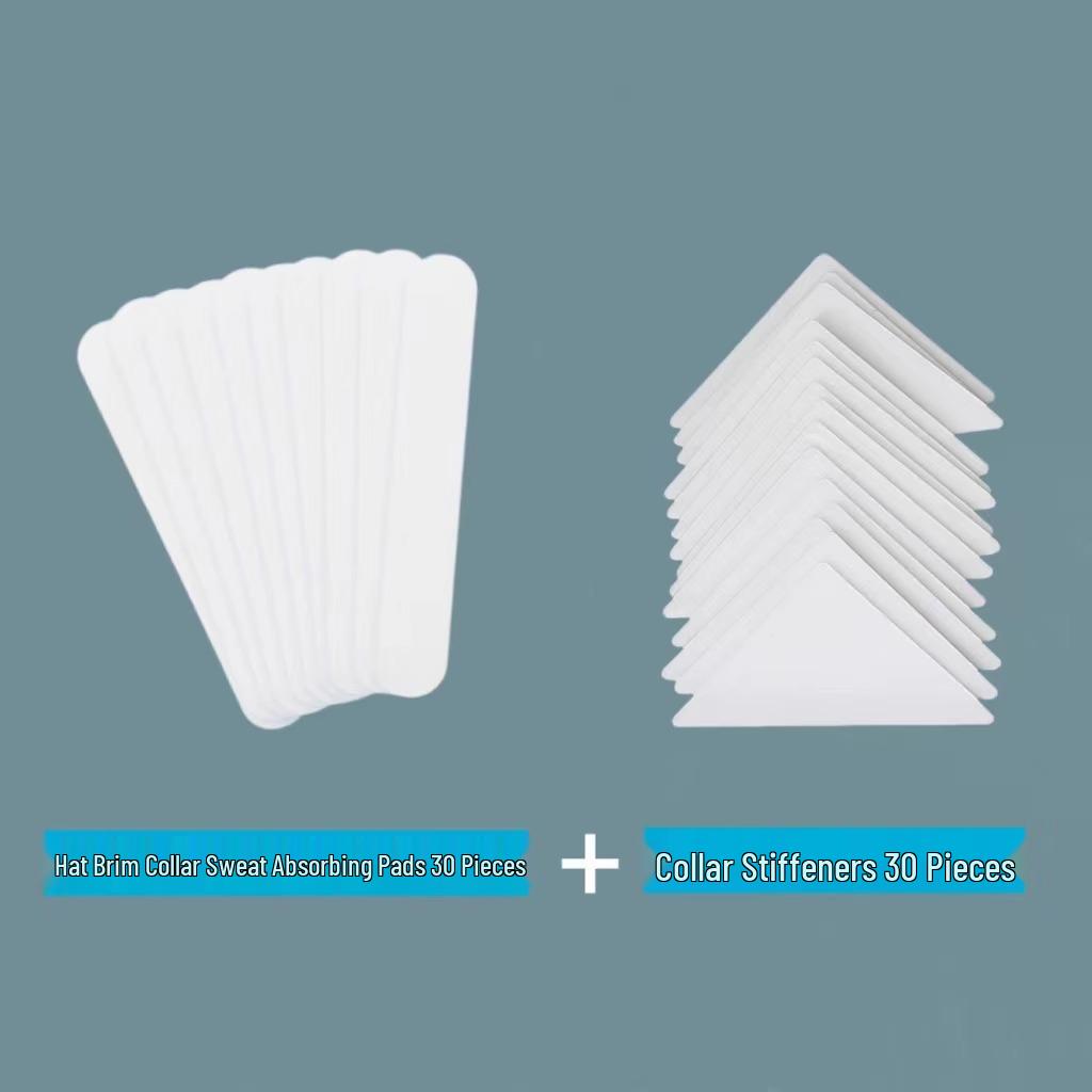 Polo Shirt Collar Shaping Stickers - No Curl Edges, Invisible V-Neck Fixing.