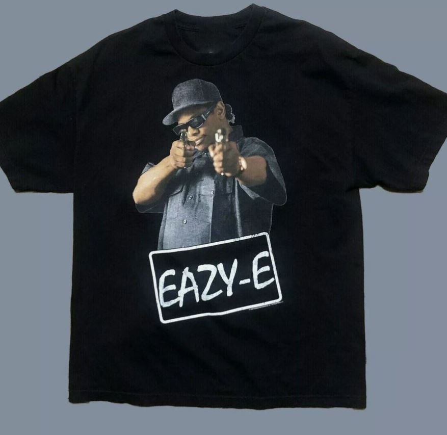 

Vintage 90s Featuring EAZY E Shirt Short Sleeve Black Unisex S-2345XL Unisex T-Shirt XXXL