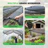 Shade Cloth Clips,2026 New Heavy Duty Round Plastic Lock Grip,Upgrade Windproof Fix Clamps(50Pcs)