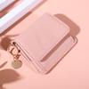 Vintage Solid Color Short Wallet, Credit Card Holder Portable Bifold Coin Purse, Women'S Credit Card Holder