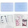 Silicone Quicksand Shaker Filling Mold for DIY Jewelry Making,Pendant,Keychain