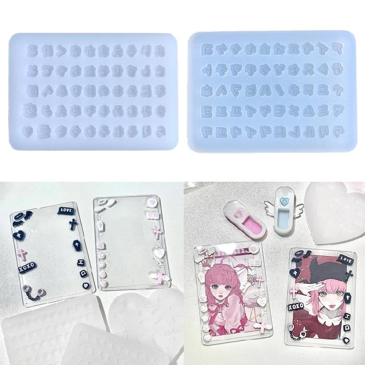 Silicone Quicksand Shaker Filling Mold for DIY Jewelry Making,Pendant,Keychain