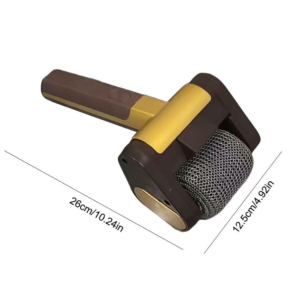 Electric Grill Cleaning Scrub Brush Rechargeable Grill Clean Brush with LED Light for Outdoor BBQ Grates Portable Roller Cleaner