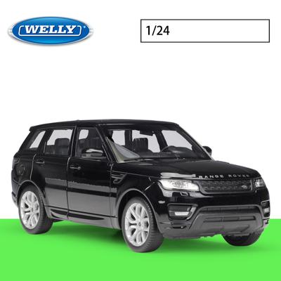 1/24 WELLY Rand Rover Range Rover Sport Alaşım Araba Modeli Döküm Metal Oyuncak Araçlar Araba Modeli Yüksek Simülasyon Koleksiyonu Çocuk Hediyeler