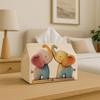 Taschentuchbox, Vintage Taschentuchhalter, Geeignet für Küche, Wohnzimmer, Schlafzimmer, Badezimmer und Auto