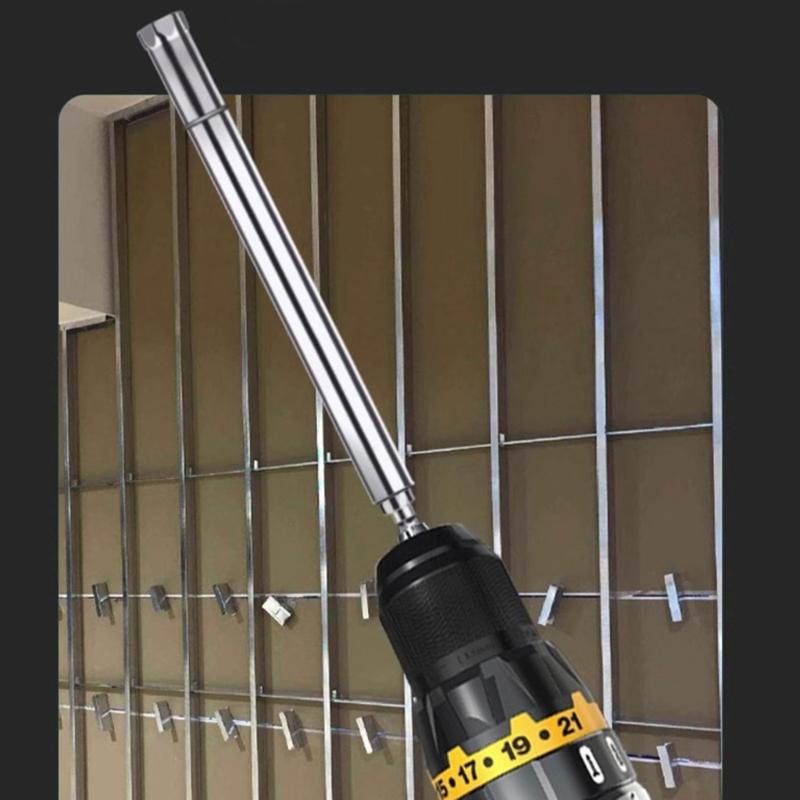 Ceiling Leveling Sleeve, Extended Level Sleeve, Inner Hexagonals Thickened Suspension Rod Hollow Light Screw Nut Tool