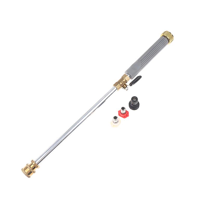 1Pc High Pressure Power Water Sprayer Washer Water Jet Wand Nozzle Sprayer Spray Cleaning Wash Accessories