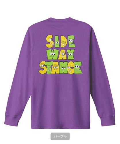 [IMPROVES] [SIDEWAYSTANCE] Facial Logo Long Sleeve T-Shirt