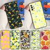 Summer Fruit Lemon Case For Samsung Galaxy A22 A16 A33 A36 A56 A26 A15 A55 A53 A35 A32 A52 A54 A34 A14 A05 A06