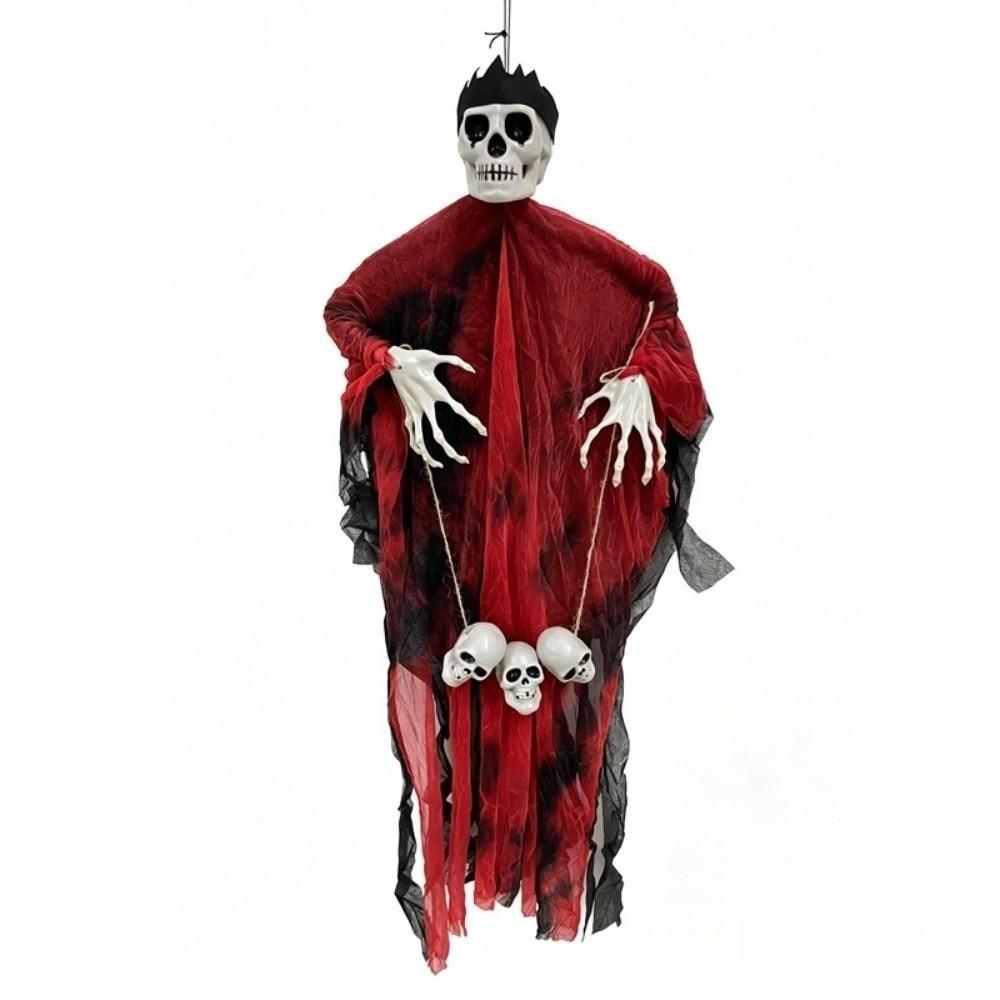 Skull Props Halloween Decoration Pendant Haunted House Decoration  Halloween Party