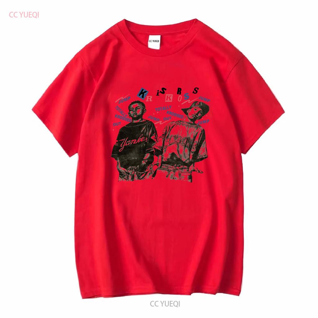 Neues beliebtes Kris Kross Weißes T-Shirt Baumwolle Vollgröße S 5XL Jk376 Vintage Gewaschen Lässig Streetwear Designer Kleidung Stilvoll