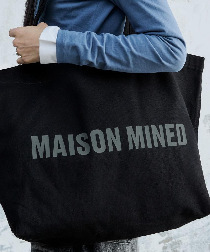 Maison Mined Maison Eco Bag Black