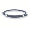 Simple Men Women Bracelet 3mm Durable Marine Rope With Polished Steel Closure Jewelry Summer Beach Gifts