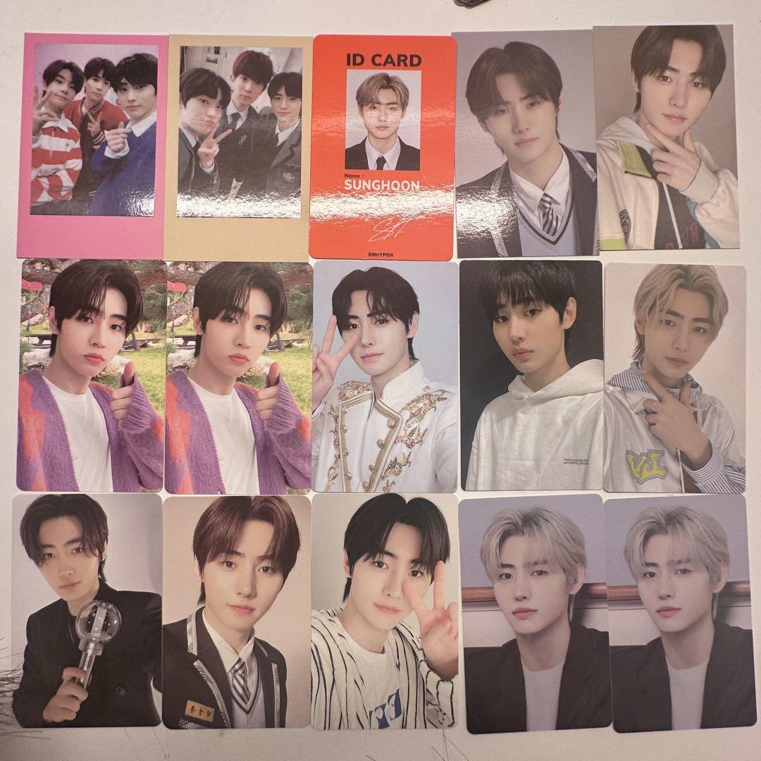 

[USED] Enhypen Sung Hoon trading card