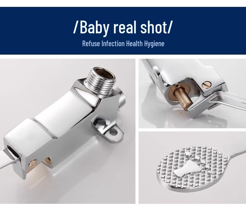 Fußbetätigtes Vollkupfer-Armaturventil für Krankenhaus- und Laborwaschbecken