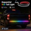RGB Color Changing LED Tail Light Strip Waterproof Sealed Turn Signal Light For Pickup Trucks