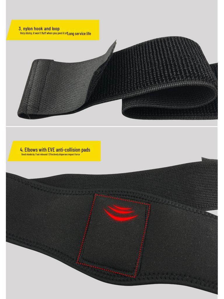 Xukang Unisex Sports Compression Elbow Brace – Breathable Support for Basketball, Tennis, and Badminton