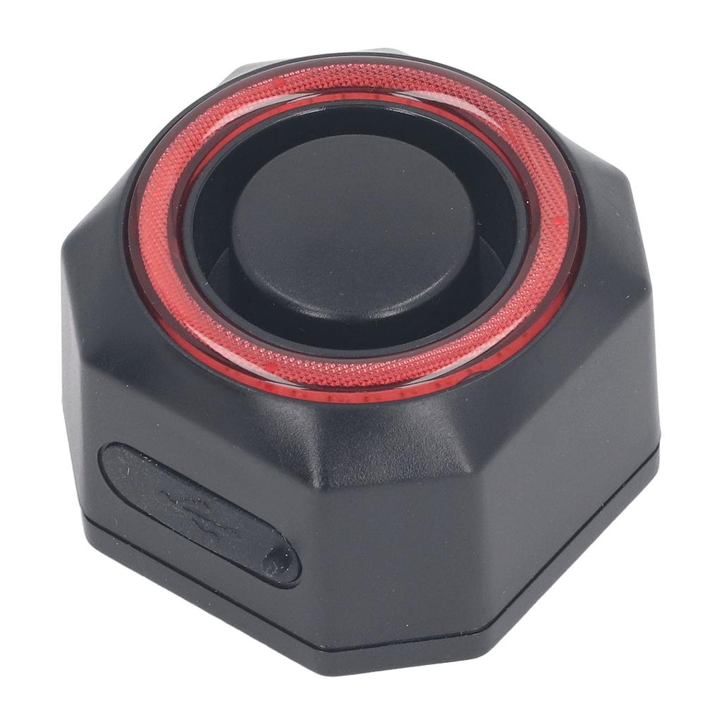 Bike Alarm Tail Light with Remote 110dB Loud Sound Waterproof Improved Visibility Anti Theft