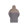 Li Ning Farbverlauf Kapuzenpullover Locker Langarm Kleid Damen Kleider Rauchgrau ASKU010-1