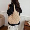 Fabric Hollow Out Large Capacity Shoulder Bags Contrast Color Women's Bags Commuting Versatile Crossbody Bags