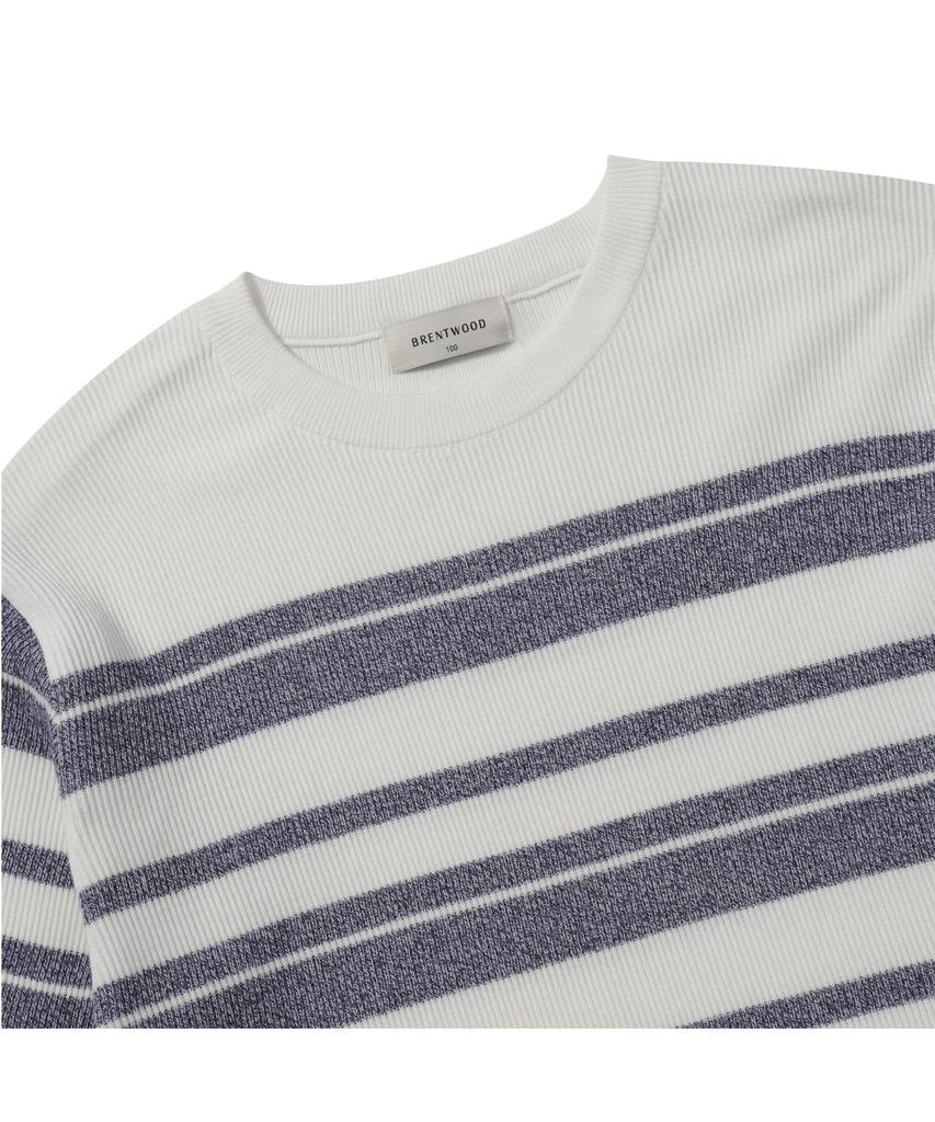 BRENTWOOD [Washable] Modified Block Round Neck Sweater Brwas25361Bux