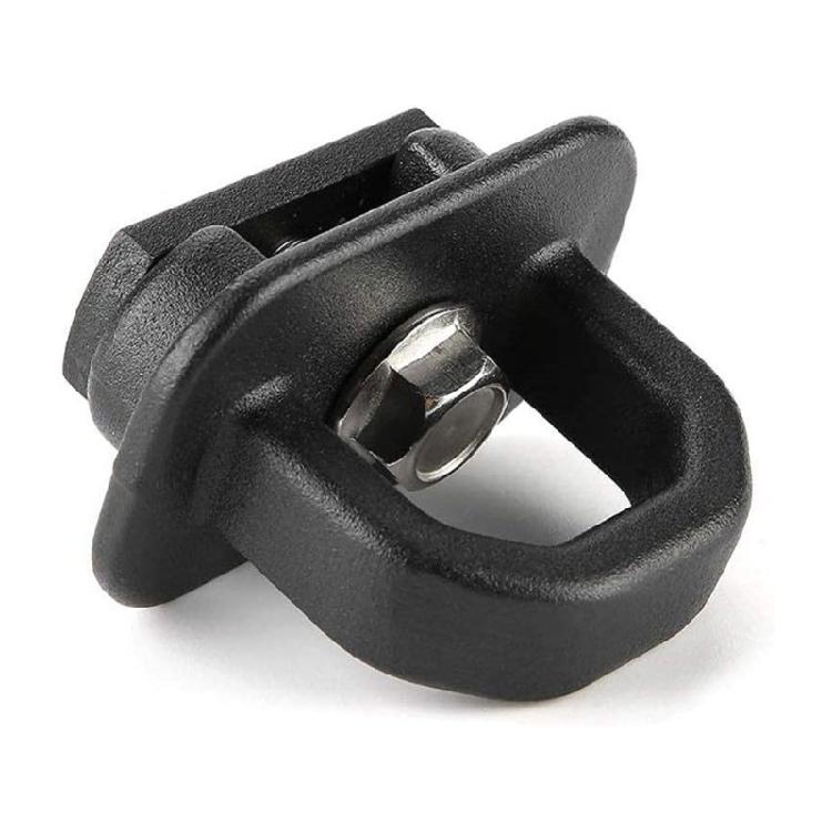 Truck Bed Cargo Anchors set Robusts Aluminum Tie Down Accessory Tie Down Brackets Simple Installs for Secure Transport
